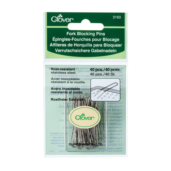 CLOVER MFG. CO., LTD.Clover Gabelnadel Stecknadeln Set mit 40 Nadeln