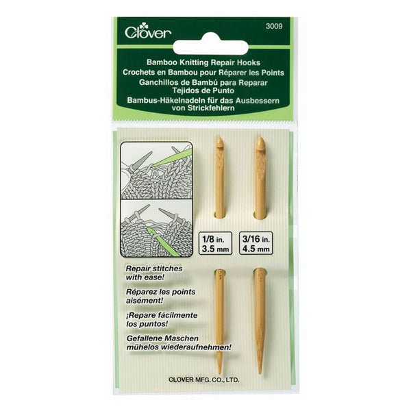 CLOVER MFG. CO., LTD.Clover Häkelnadel Set für das Ausbessern von Strickfehlern