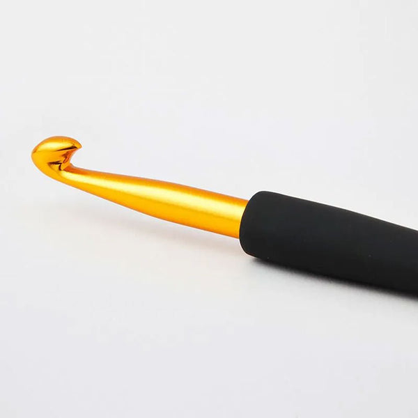 KnitPro InternationalKnitPro Häkelnadel mit Softgriff gold in verschiedenen Stärken