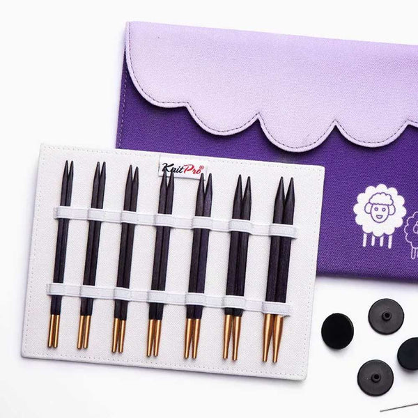 KnitPro InternationalKnitPro Jadore Cubics Deluxe austauschbare Rundstricknadel Set 4,00 - 8,00 mm