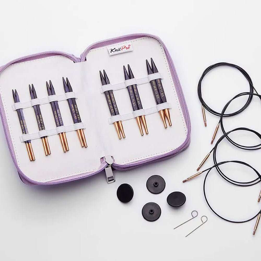 KnitPro InternationalKnitPro Jadore Cubics Special austauschbare Rundstricknadel Set 4,00 - 8,00 mm