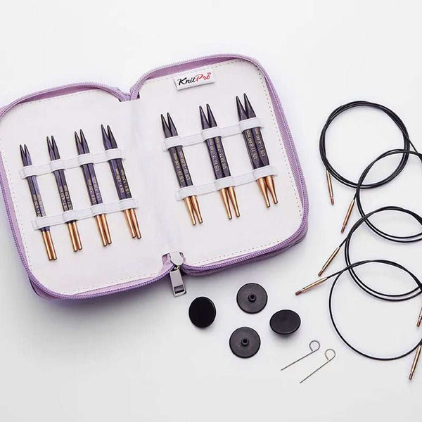 KnitPro InternationalKnitPro Jadore Cubics Special austauschbare Rundstricknadel Set 4,00 - 8,00 mm