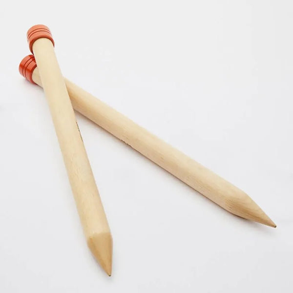 KnitPro InternationalKnitPro JUMBO Birch Jackenstricknadeln in verschiedenen Stärken und Längen