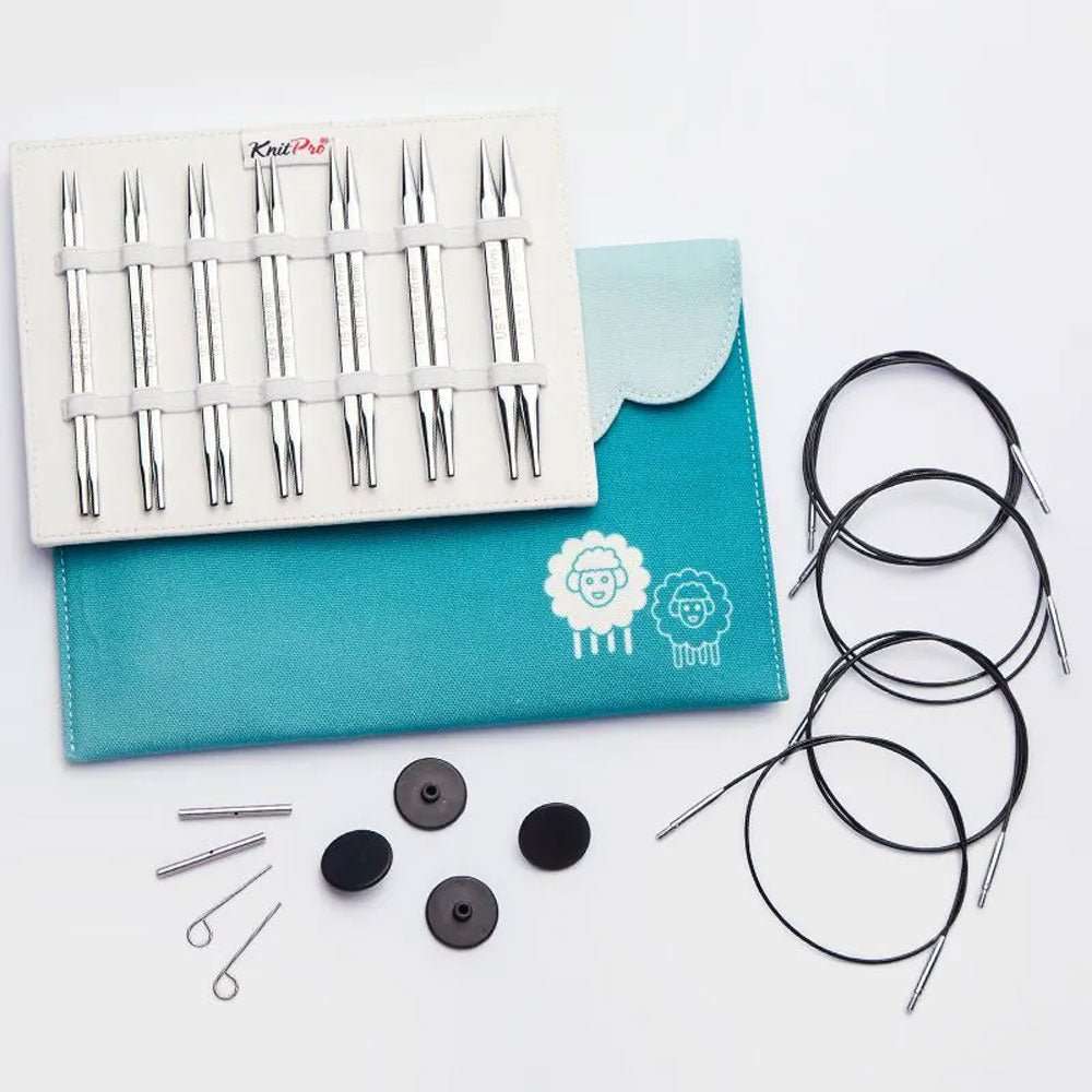 KnitPro InternationalKnitPro Nova Cubics Deluxe Rundstricknadel Set 4,00 - 8,00 mm