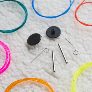 KnitPro InternationalKnitPro Seilverbinder Set aus Messing vernickelt