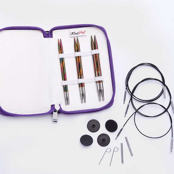 KnitPro InternationalKnitPro Symfonie auswechselbare Starter Rundstricknadel Set 4,00 - 6,00 mm