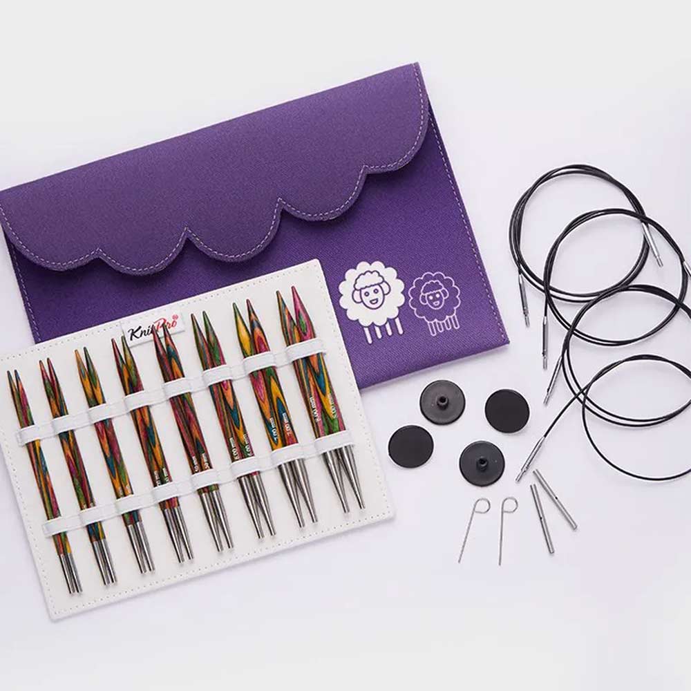 KnitPro InternationalKnitPro Symfonie Deluxe Rundstricknadel Set 3,50 - 8,00 mm