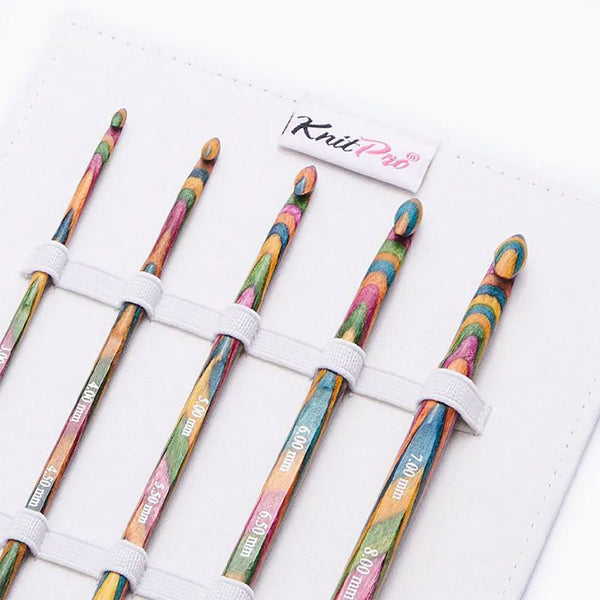 KnitPro InternationalKnitPro Symfonie doppelseitige Häkelnadel Set 3,50 - 8,00 mm
