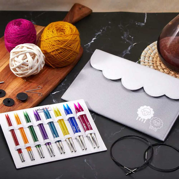 KnitPro InternationalKnitPro Trendz Deluxe auswechselbare Rundstricknadel Set 3,50 - 8,00 mm